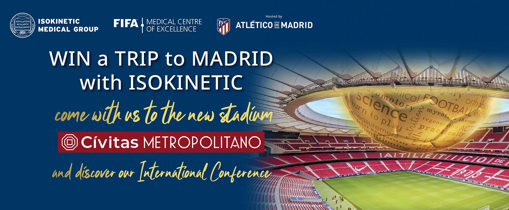 Win a trip with us! Isokinetic Goes To Madrid